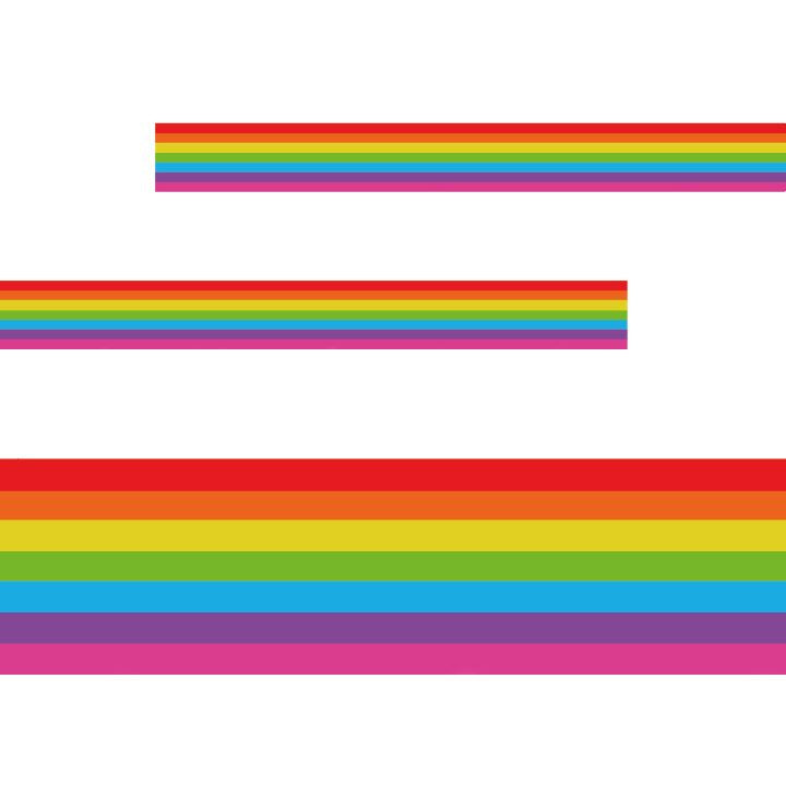 Rainbow Classroom Trimmers 14.25m long Notice Board Display Borders