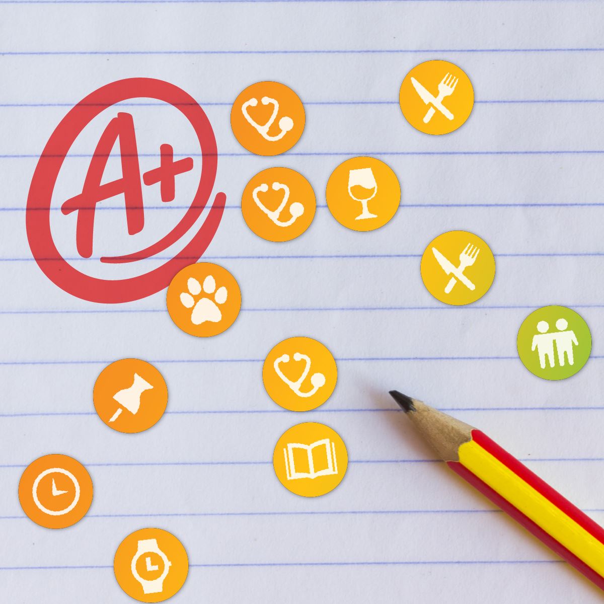 900 Mini Rainbow Planner Dots 10mm Spot Stickers for Teachers and Planners