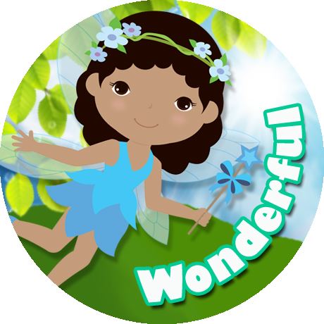 144 Little Fairies Praise Words 30mm Stickers for Teachers, Parents and Party Bags