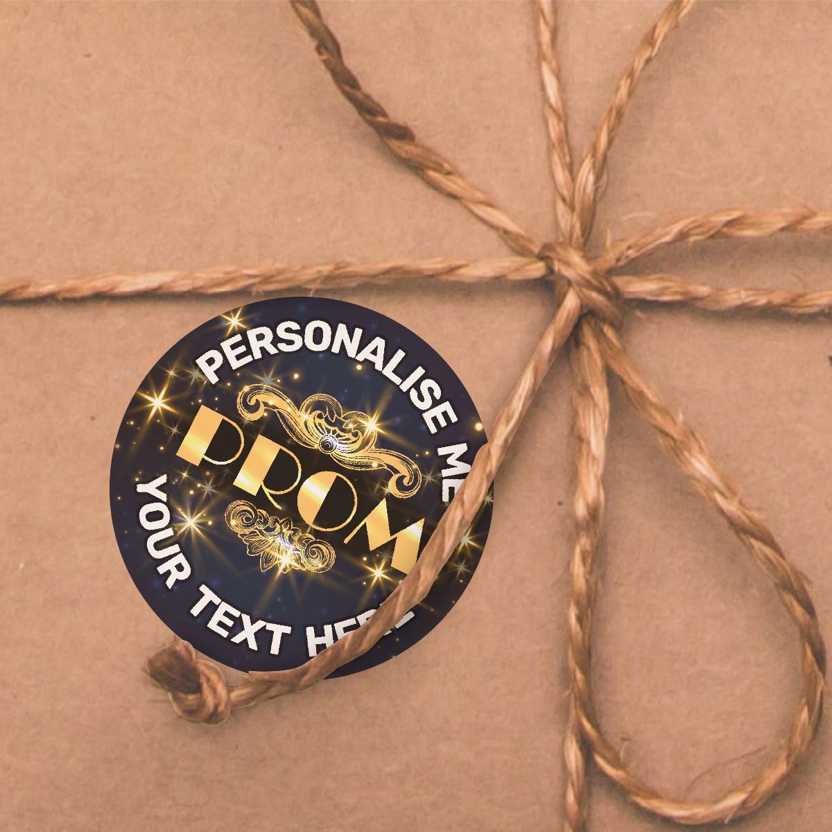 144 Prom Vintage Personalised 30mm Reward Stickers for School Teachers