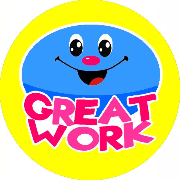 234 Great Work Reward Stickers for School Teachers, Parents and Nursery