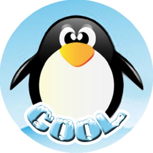 144 Penguin Fun Praise Words 30mm Reward Stickers for Teachers, Parents and Party Bags