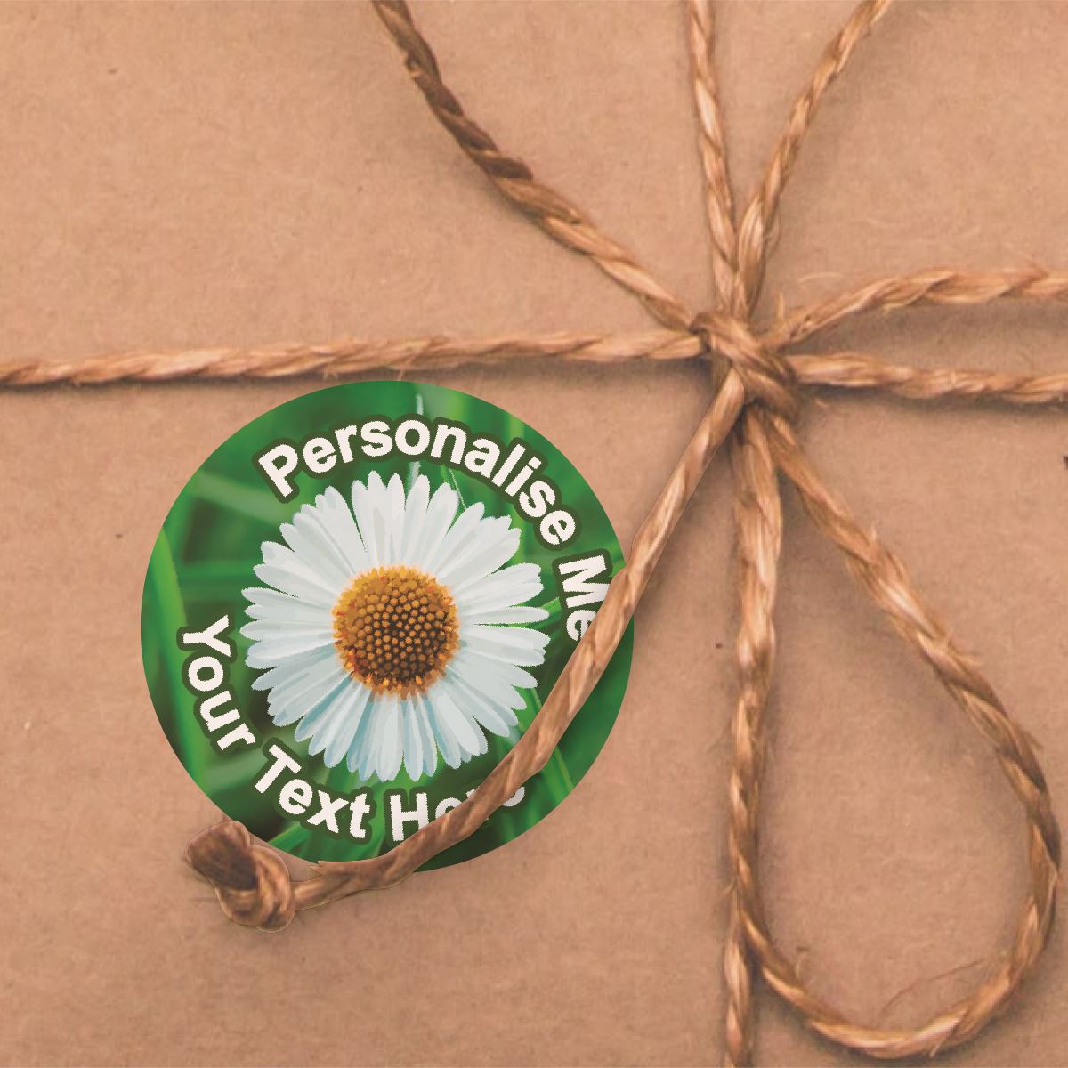 144 Daisy Personalised 30mm Reward Stickers for School Teachers