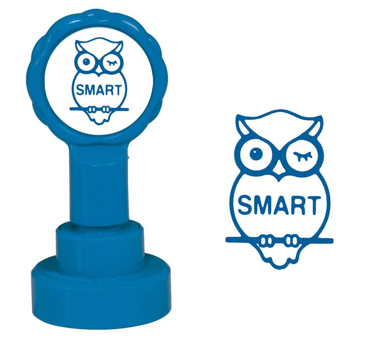 Smart Owl - Self inking teacher reward xstamper xclamations stamp