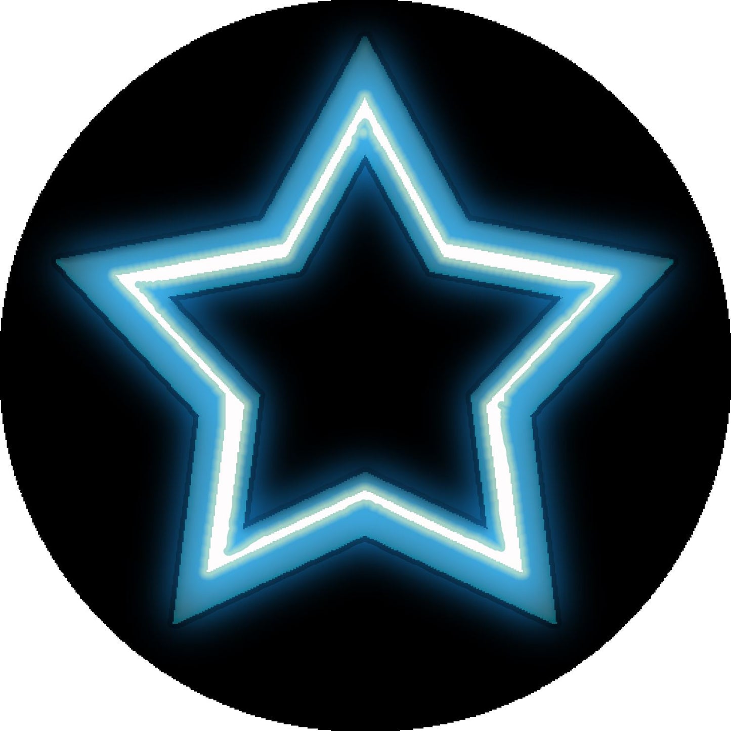 144 Neon Stars 30mm Round Children's Reward Stickers for Teachers, Parents and Party Bags