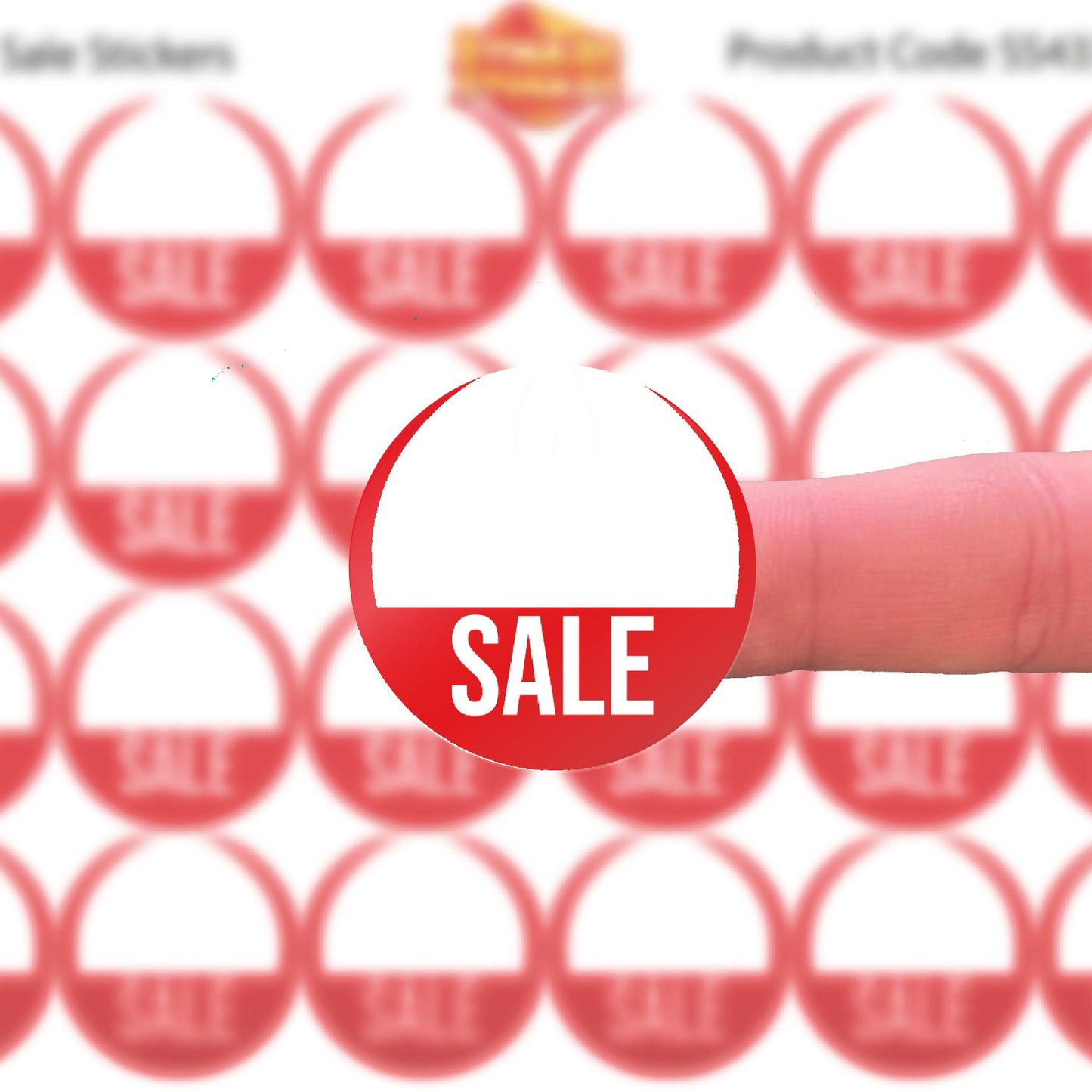 144 SALE 30mm Glossy Stickers Product Gift Packaging Seal Labels