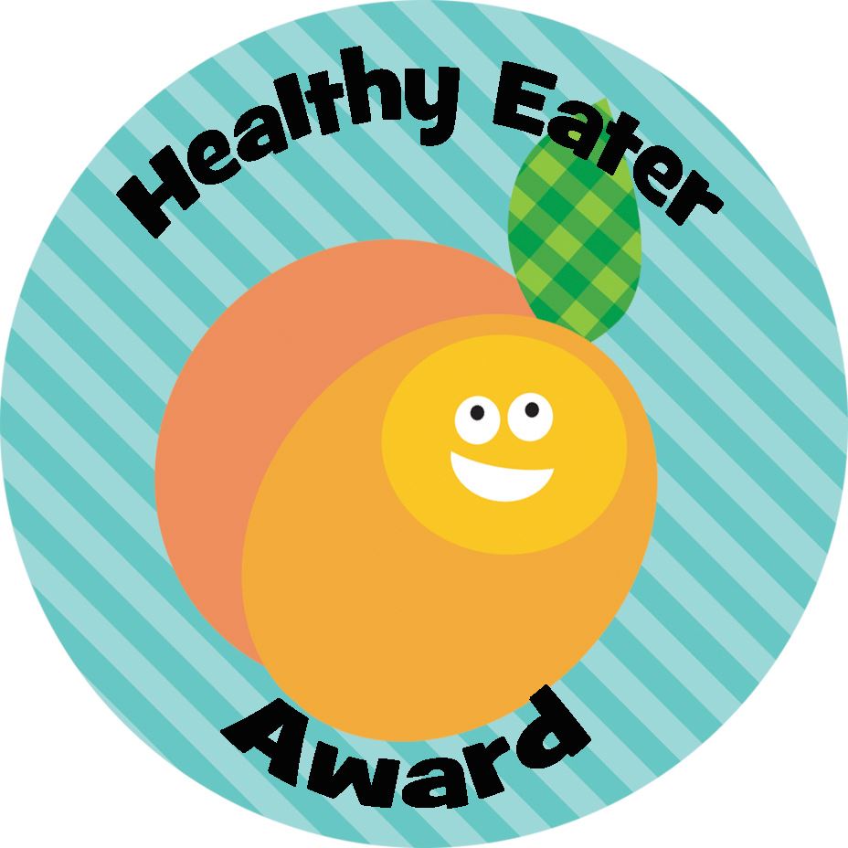 144 5 A Day 30mm Children's Clean Plate Reward Stickers for Teachers or Parents