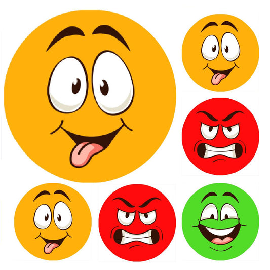 900 Mini Moods Dots 10mm Spot Stickers for Teachers Planners Parents Mental Health