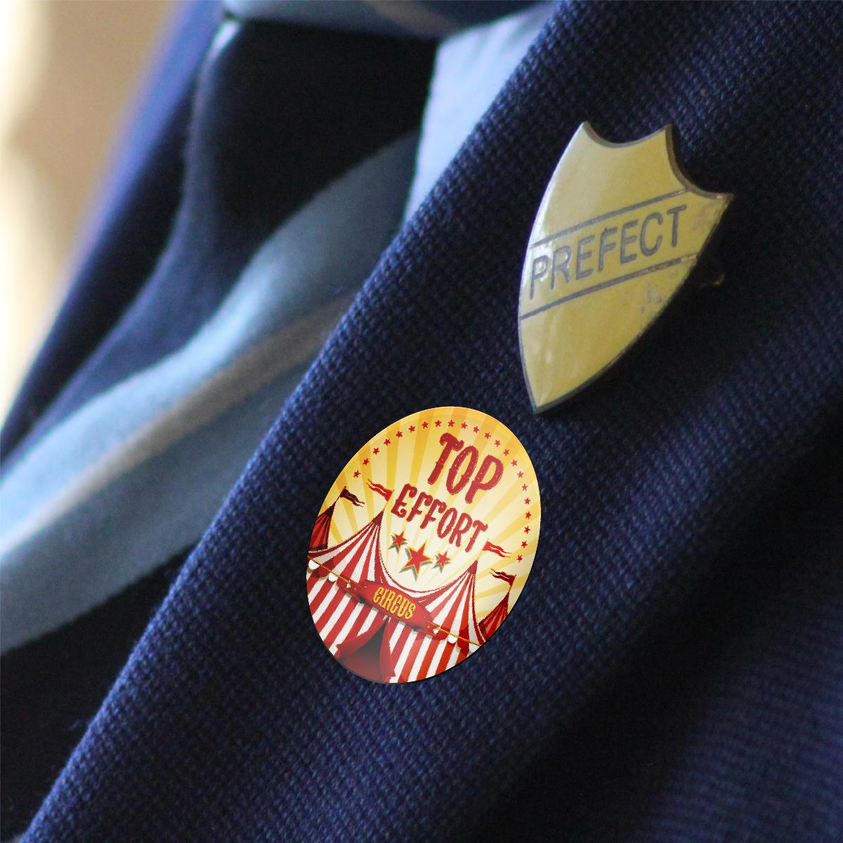 120 Popcorn Circus 30mm Popcorn Scented Reward Stickers for Teachers, Parents and Party Bags