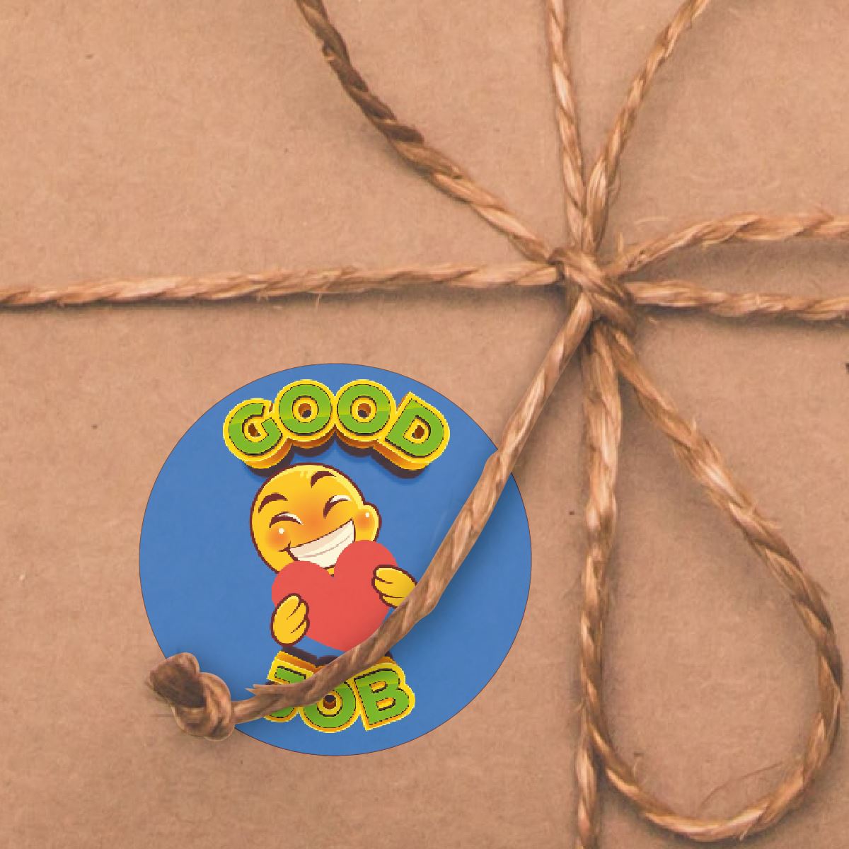 144 Praise Word Smiles 30mm Glossy Reward Stickers