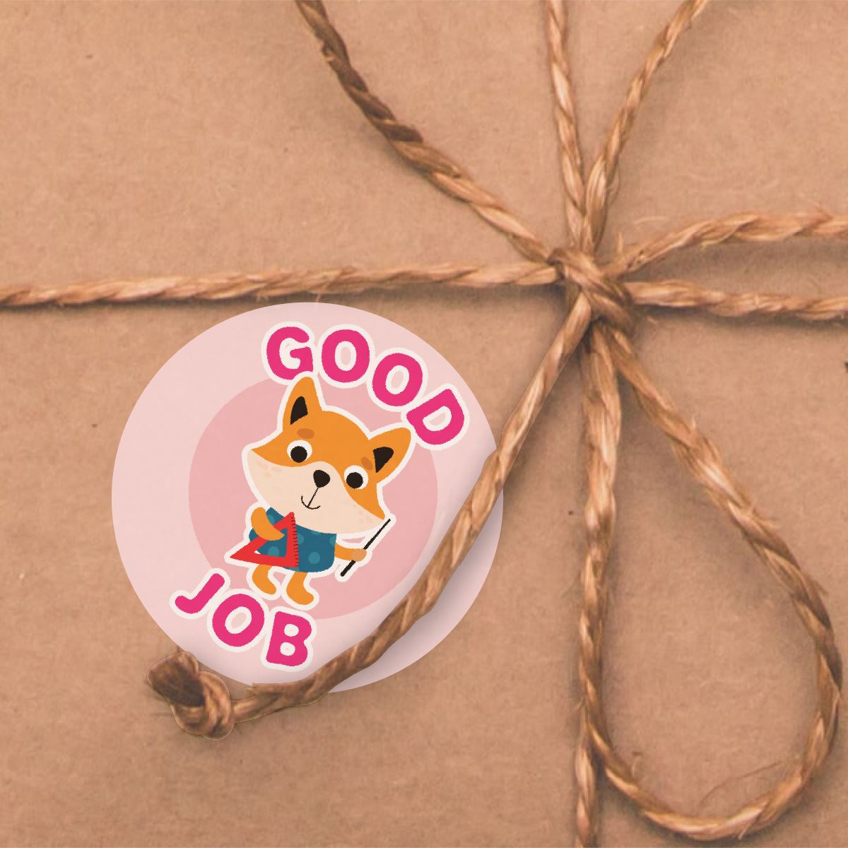 144 Animal Activity Praise Words Stickers - 30mm - Glossy Reward Stickers for Teachers & Parents