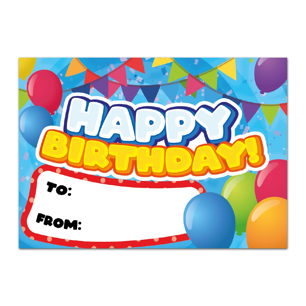 A6 Praise Pad 100 Sheet Incentive Chart Rewards - Happy Birthday