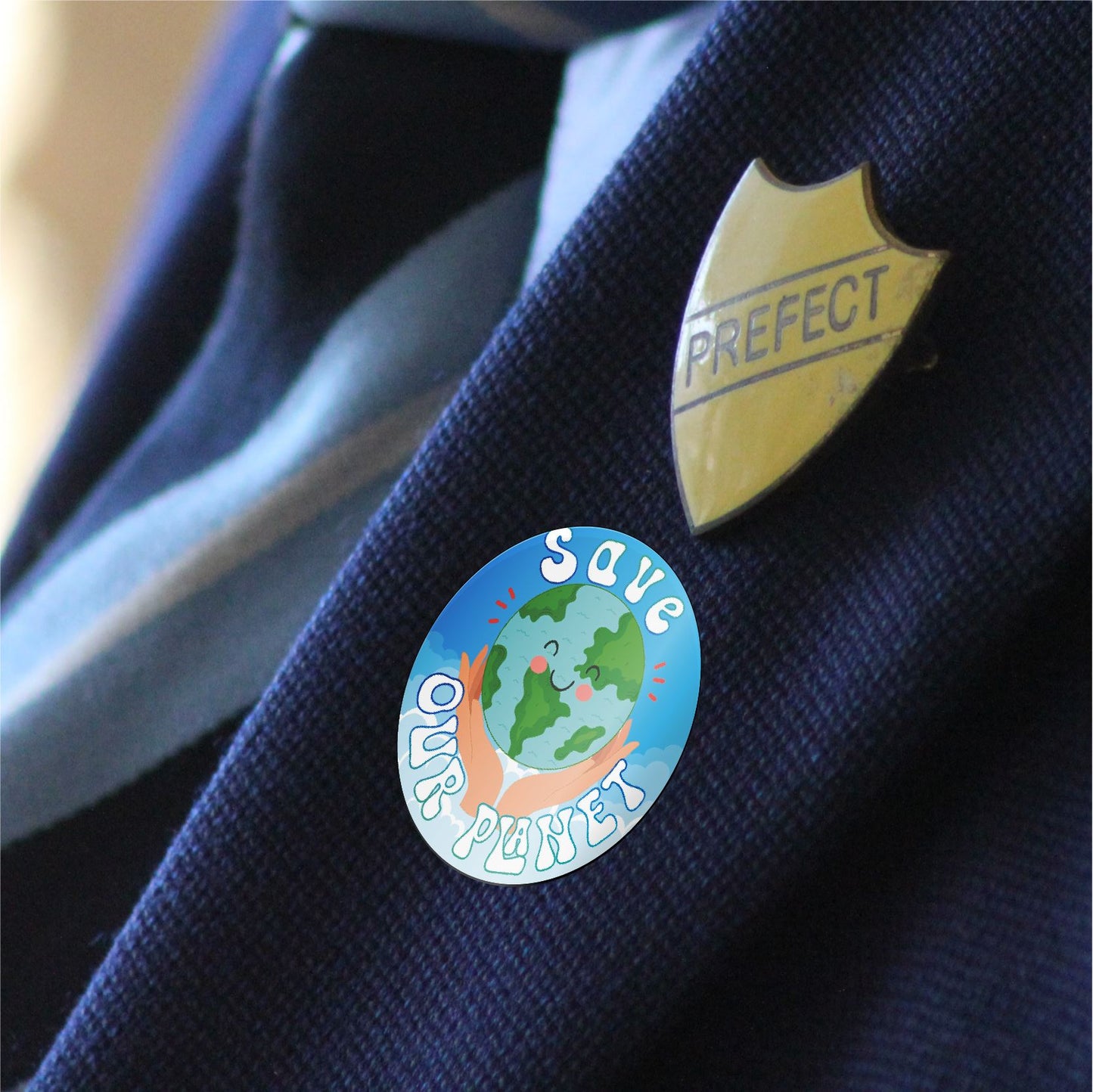 144 Save Our Planet 30mm Reward Stickers for School Teachers, Parents and Nursery