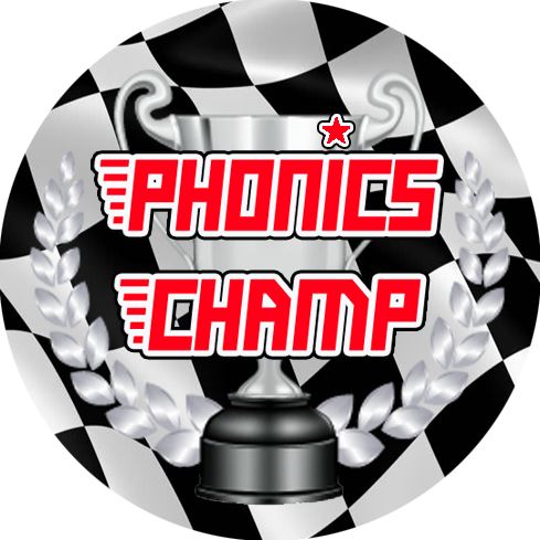 144 Phonics Champ 30mm Reward Stickers for School Teachers, Parents and Nursery