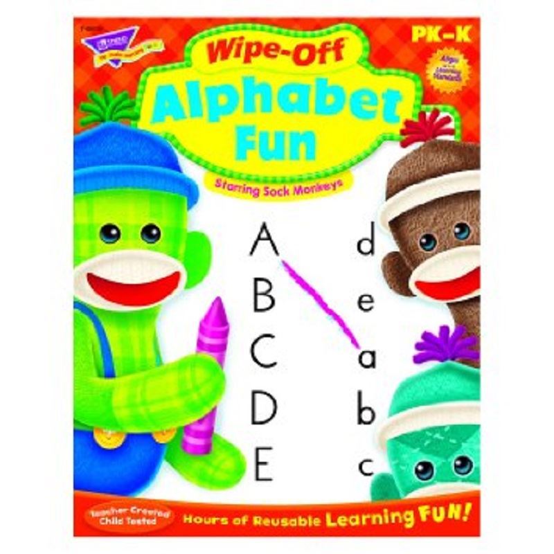 Trend Alphabet Fun Wipe-off Book