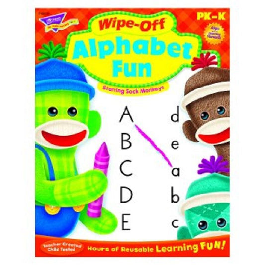Trend Alphabet Fun Wipe-off Book