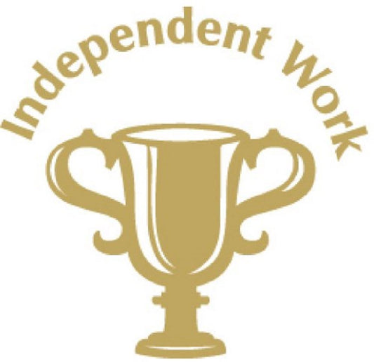 Independent Work - Self inking teacher reward xstamper xclamations stamp