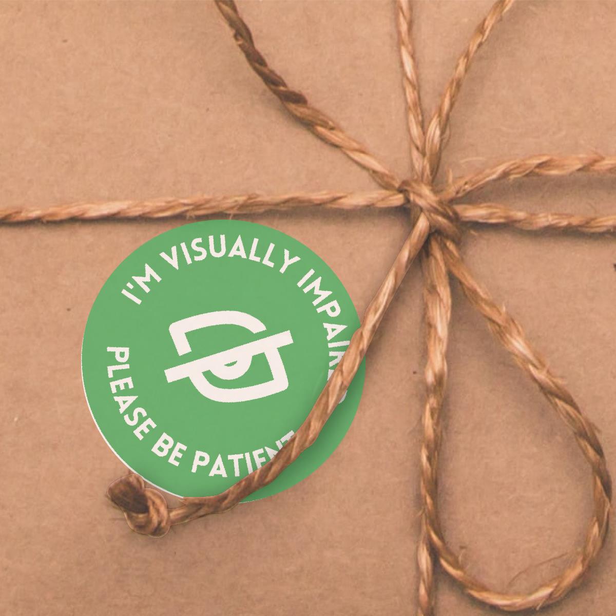 144 Visually Impaired 30mm Reward Stickers for School Teachers, Parents and Nursery