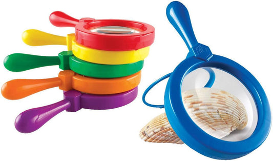 Learning Resources 1 x Primary Science Jumbo Magnifier Various Colours by Learning Resources
