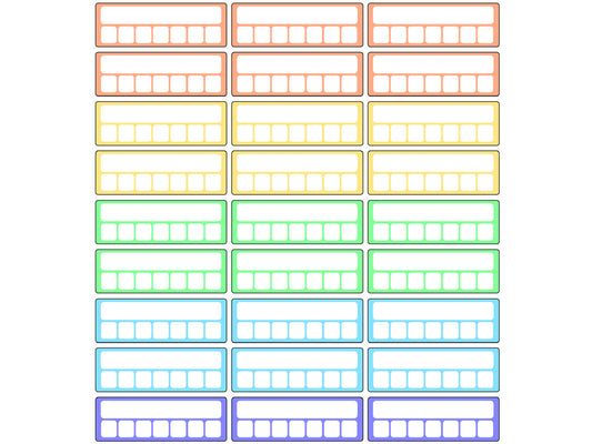 Sticker Stocker - 234 Weekly Habit Tracker Planner Stickers, Daily Routine Journal Stickers