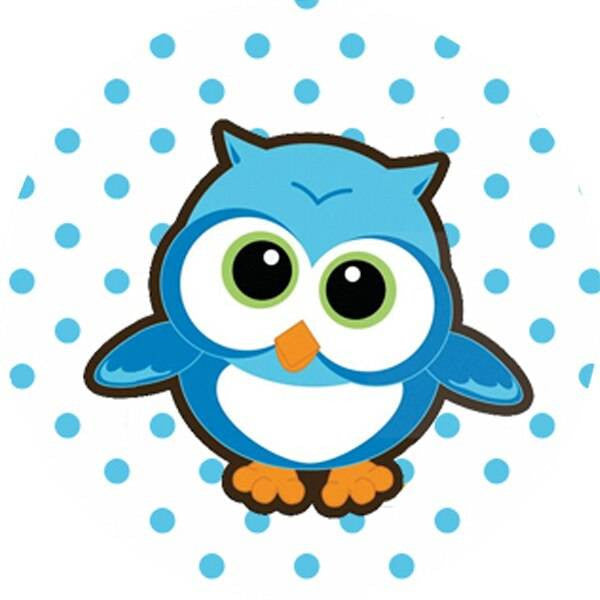 Sticker Stocker 144 Adorable Owls 30mm Childrens Reward Stickers for Teachers or Parents