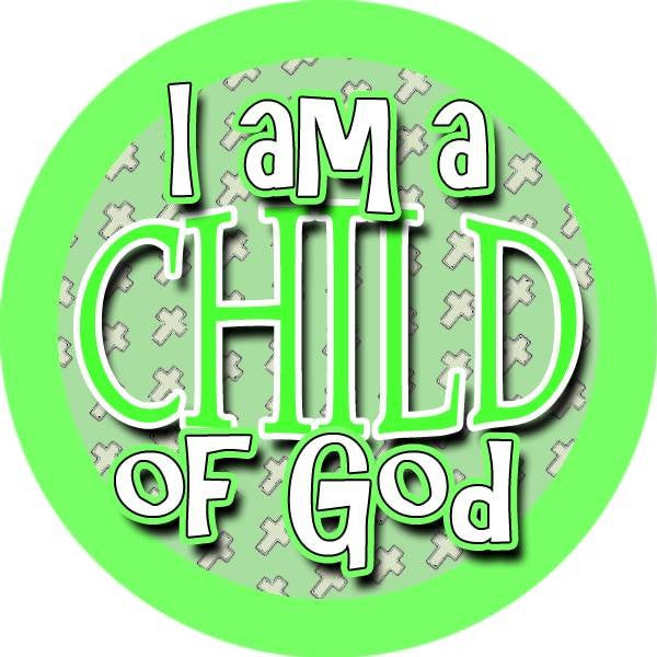 Sticker Stocker 144 Child of God 30mm Round Childrens Christian Reward Stickers - Teachers or Parents