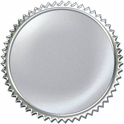 Trend Enterprises Inc 32 Silver Burst award seals certificate Stickers