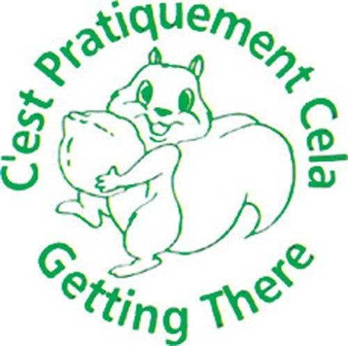 Trend Enterprises Inc Cest Pratiquement Cela FRENCH Getting There - Self inking teacher reward xstamper xclamations stamp
