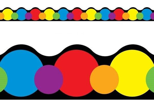 Trend Enterprises Inc Classroom Trimmers Notice Board Display Borders - Colour Basics