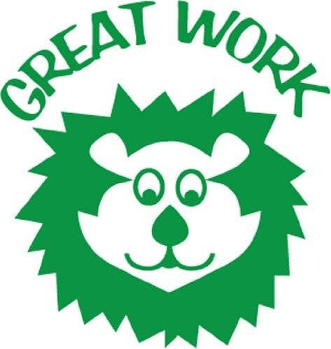 Trend Enterprises Inc Great Work - Self inking teacher reward xstamper xclamations stamp
