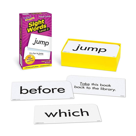 Trend Enterprises Inc Sight Words-Level 2 Skill Drill Educational Flash Cards