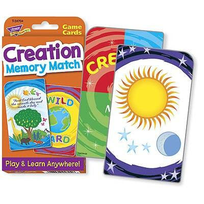 Trend Enterprises Inc Trend Creation Memory Match Challenge Flash Card Educational Game