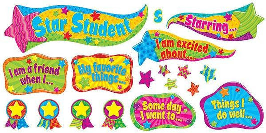Trend Enterprises Inc Youre the Star Bulletin Board Classroom Display Set