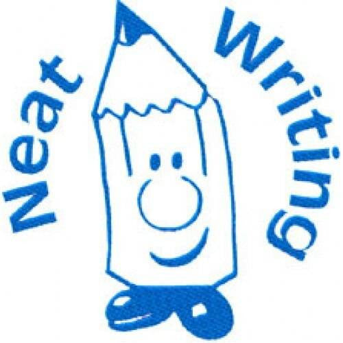 XStamper Neat Writing - Self inking teacher reward xstamper xclamations stamp