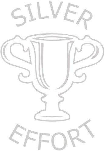 XStamper Silver Effort - Self inking teacher reward xstamper xclamations stamp