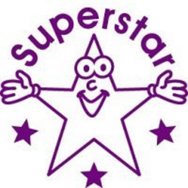 XStamper Superstar - Self inking teacher reward xstamper xclamations stamp