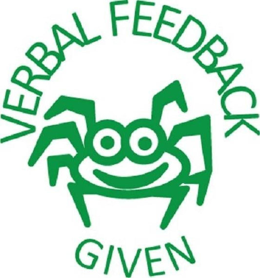 XStamper Verbal Feedback Given - Self inking teacher reward xstamper xclamations stamp 1